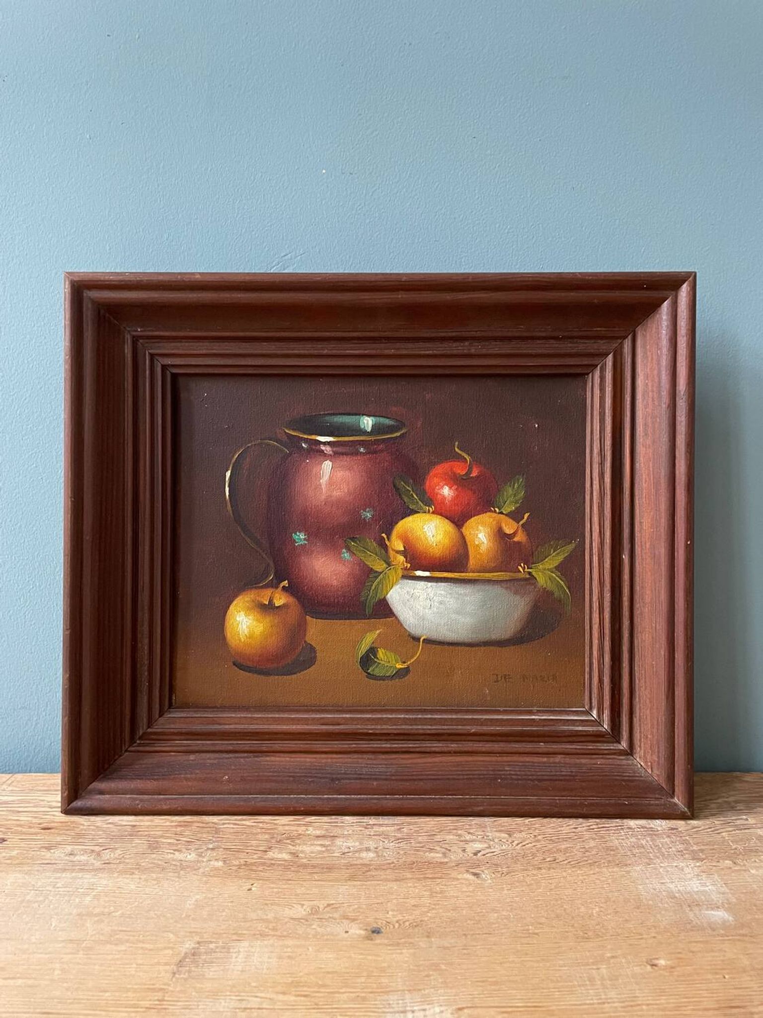 Oil on canvas signed Violette de Mazia