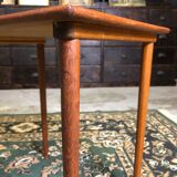 Coffee table vintage compass feet