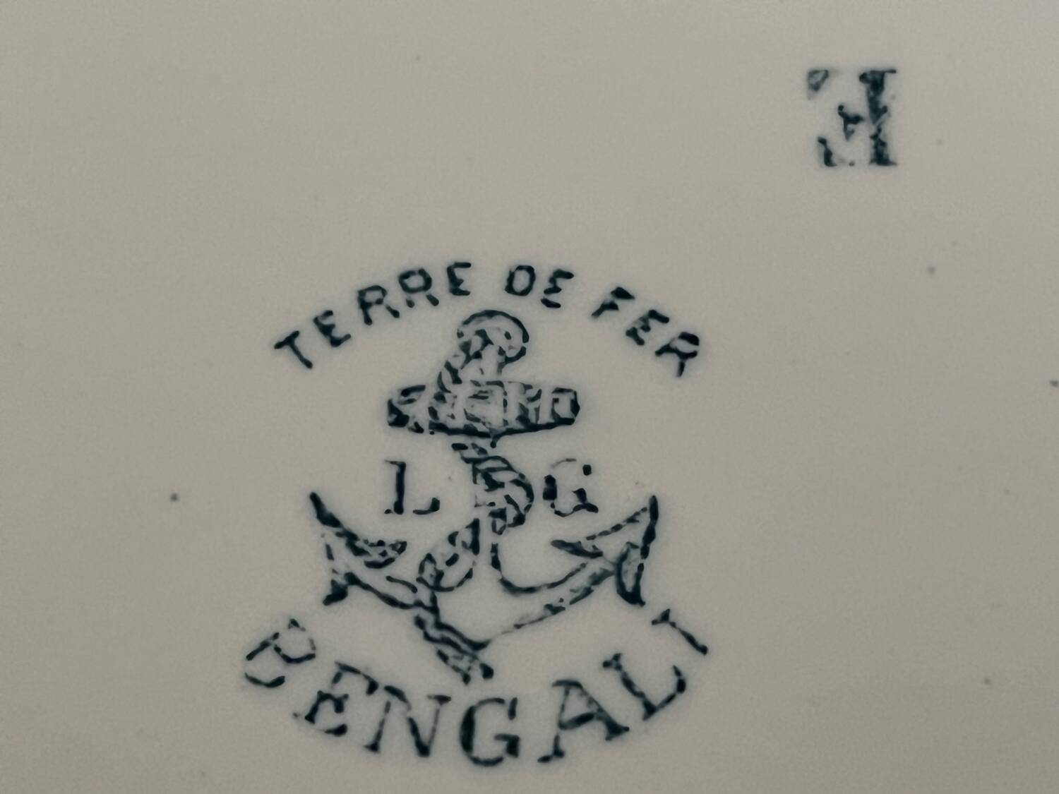 Léon Graves iron earth plates