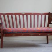 Fritz Hansen, "Canada" Model, 3-Seater Sofa painted Almue, Danish Modern, 1939