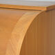 Secretary rounded in blond wood 1960