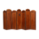 Art Deco screen with 7 panels carved with the insignia of the Foreign Legion, circa 1940