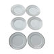 6 Porcelain plates . Limoges , Charles Ahrenfeldt