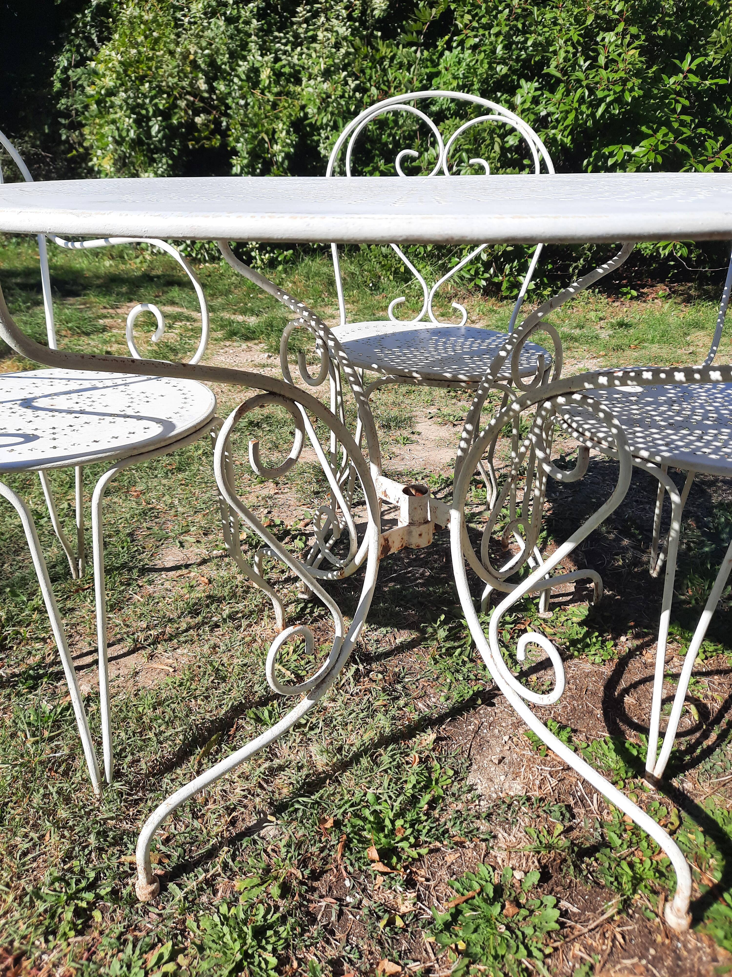 Vintage Fermob garden furniture