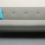 1960s sofa/daybed convertible in cherrywood