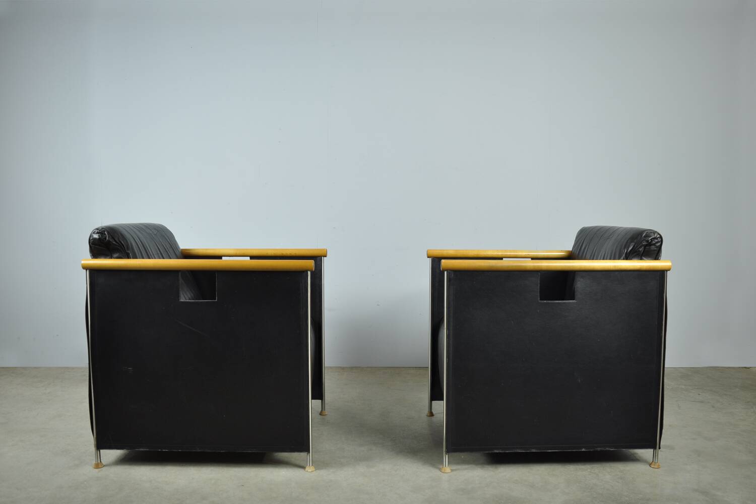 CASTELIJN / vintage easy chair “the box” / Mazairac & Boonzaaijer  / 1980s