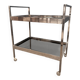 Space Age style rolling trolley