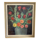 Oil on canvas, wooden fabric frame, 1950s
