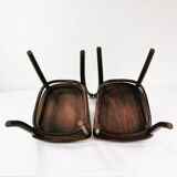 Pair of wooden Art Deco chairs, Thonet, Germany, 1930s.
