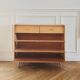 Renovated vintage shoe cabinet, 1960s
