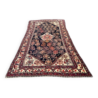 Antique Kashkuli Qashqai / Tapis Persan Du Sud-Ouest Vers 1900