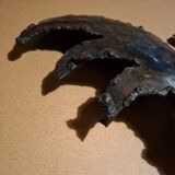 Handcrafted wrought iron sculpture