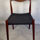 Dining Chair – Teak & Black Danish Cord,  1960