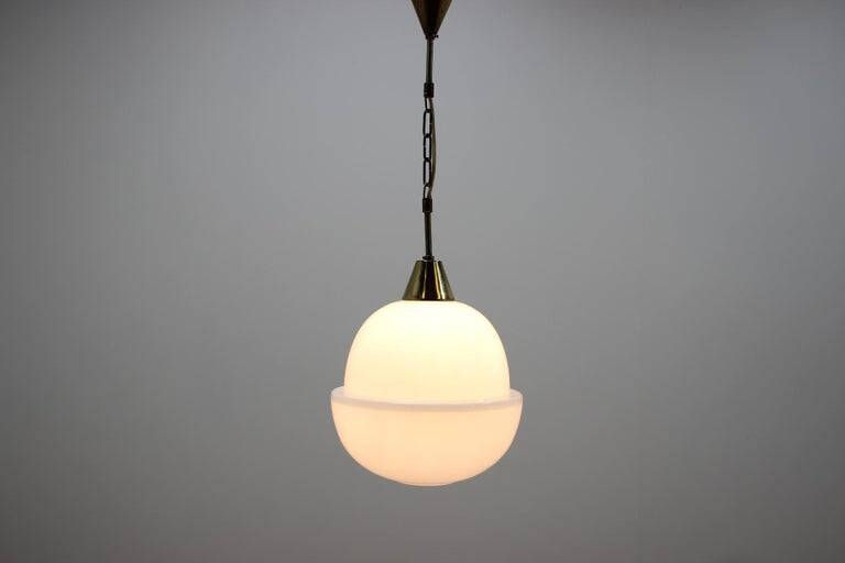 Midcentury Design Brass Pendant, 1960s