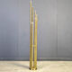 Vintage brass floor lamp, 1970s