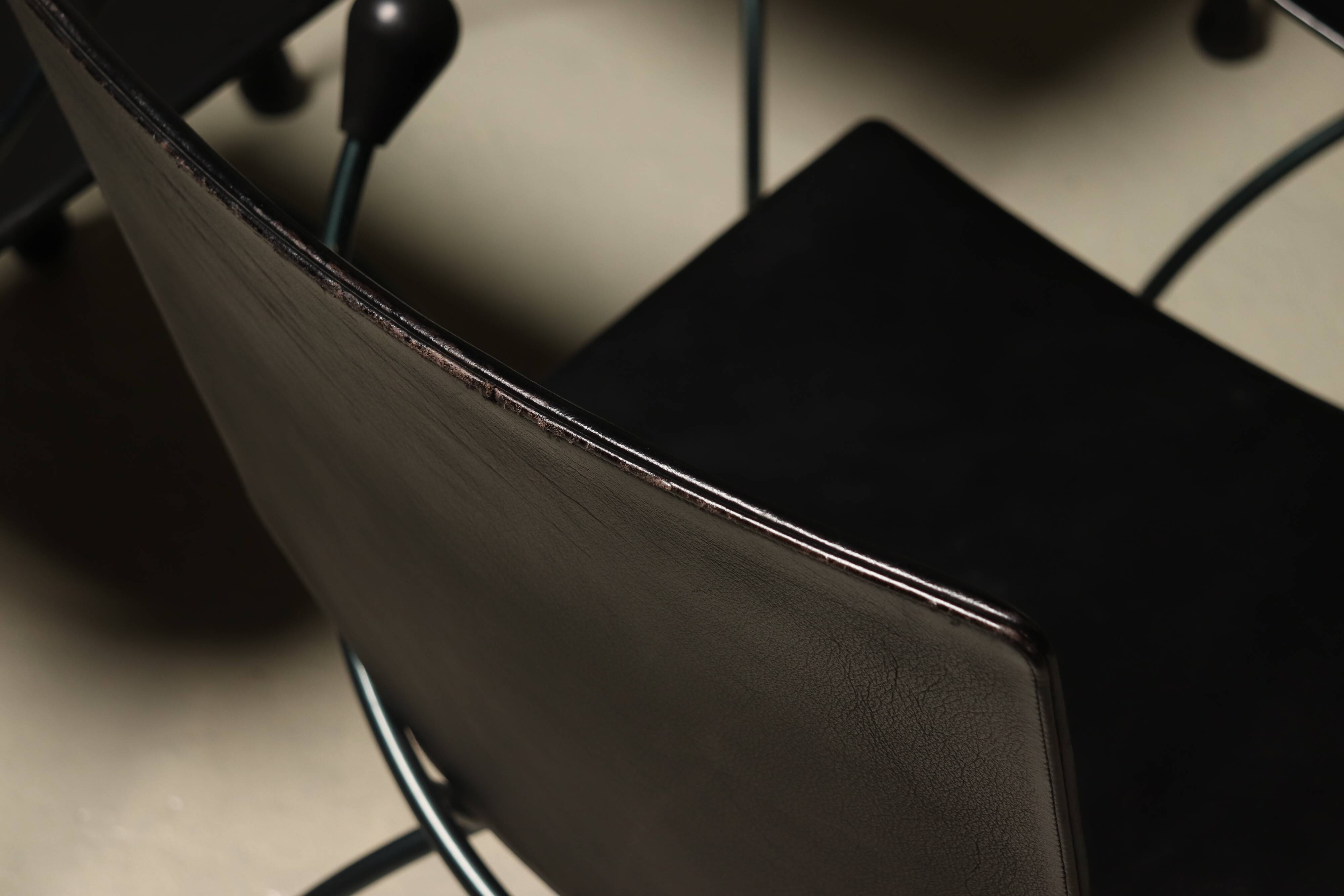 Set of 4 Rare Gigi Chairs by Boonzaaijer & Mazairac for Hennie de Jong Int.