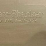 Set of 12 Max Stacker stackable chairs, 1970