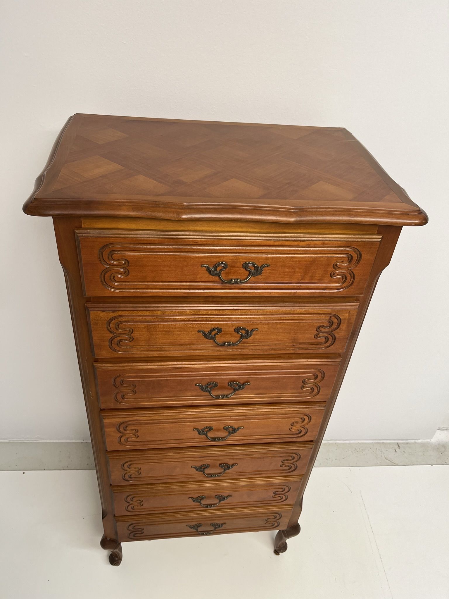 Semainier vintage  style louis XV