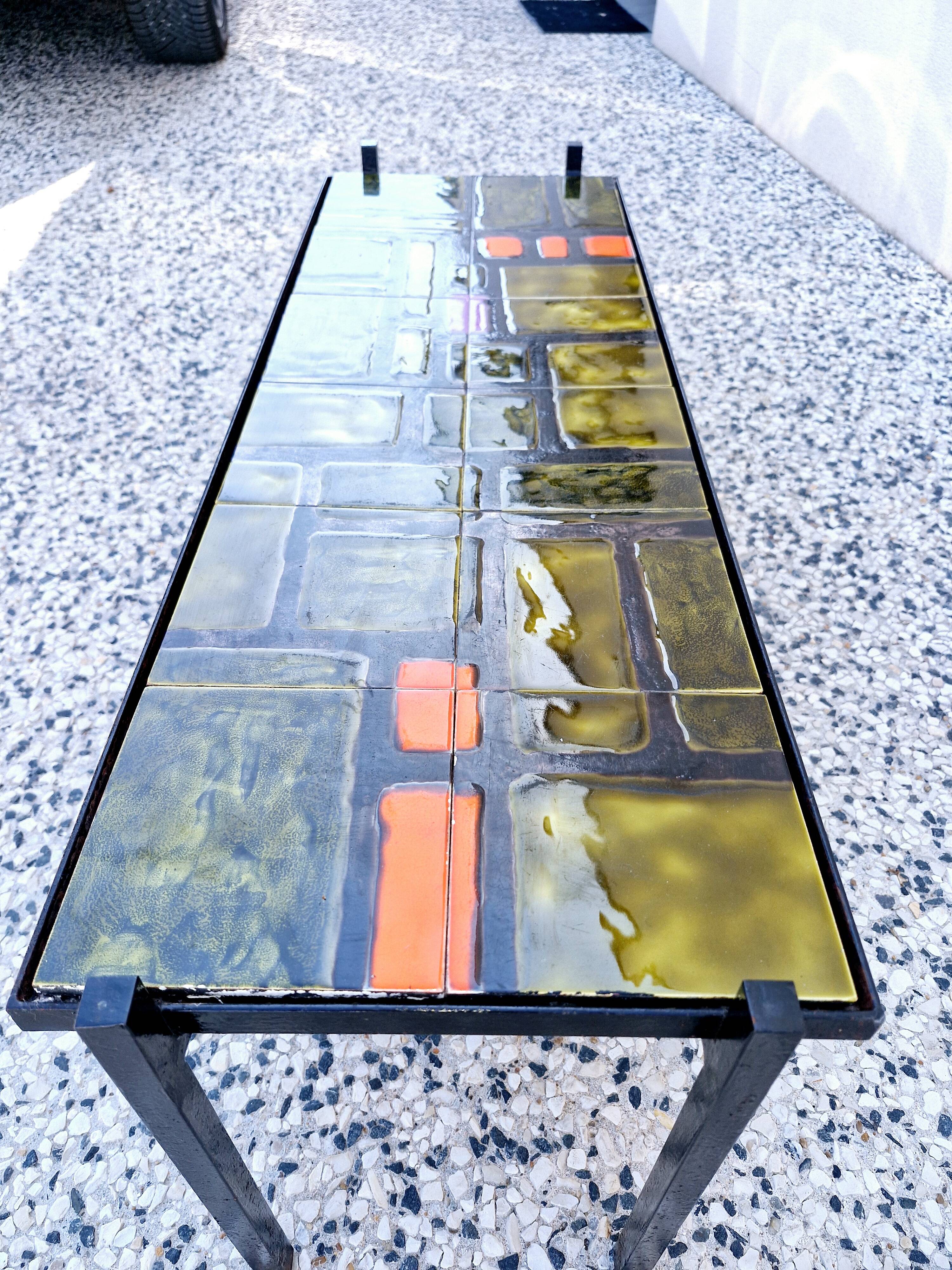 Table basse en céramique