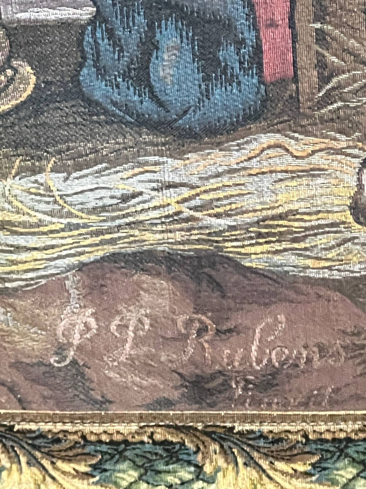 Tapestry based on the painting “The Adoration of the Magi” by Peter Paul Rubens