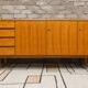Grande enfilade vintage années 50/60 – 4 tiroirs & rangements