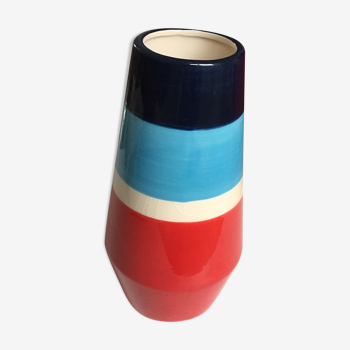 Multicolored vase