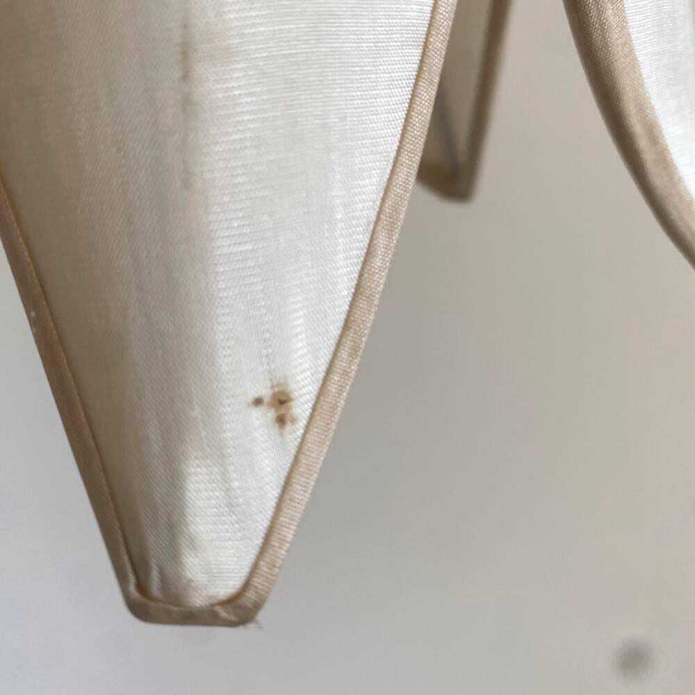Brass floor lamp