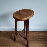 Rustic wooden stool