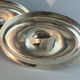 Pair of gooseneck sausages model Malmaison by Maison Christofle XXth