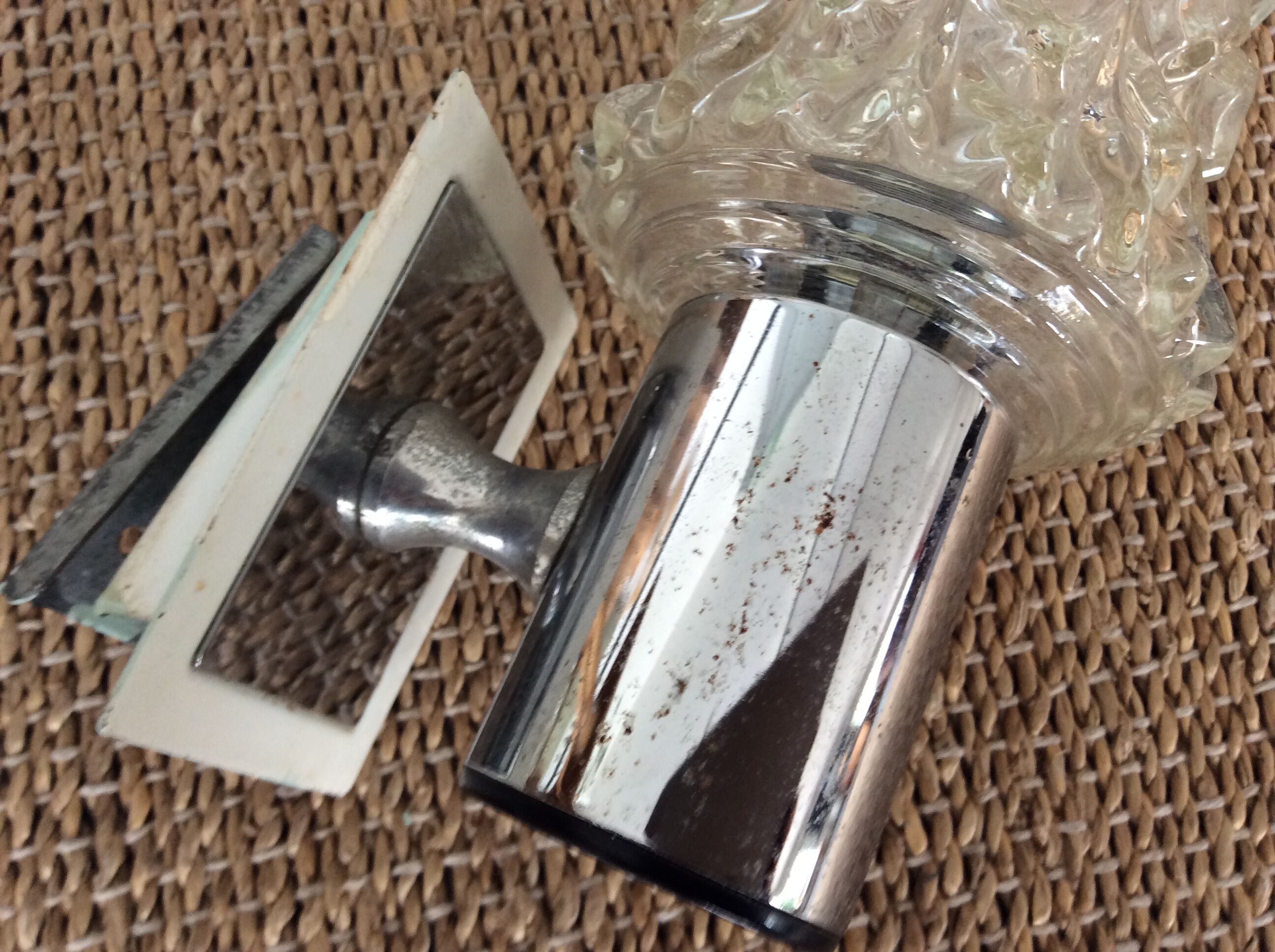 Pair of vintage wall lamps