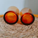 Verres ambrés