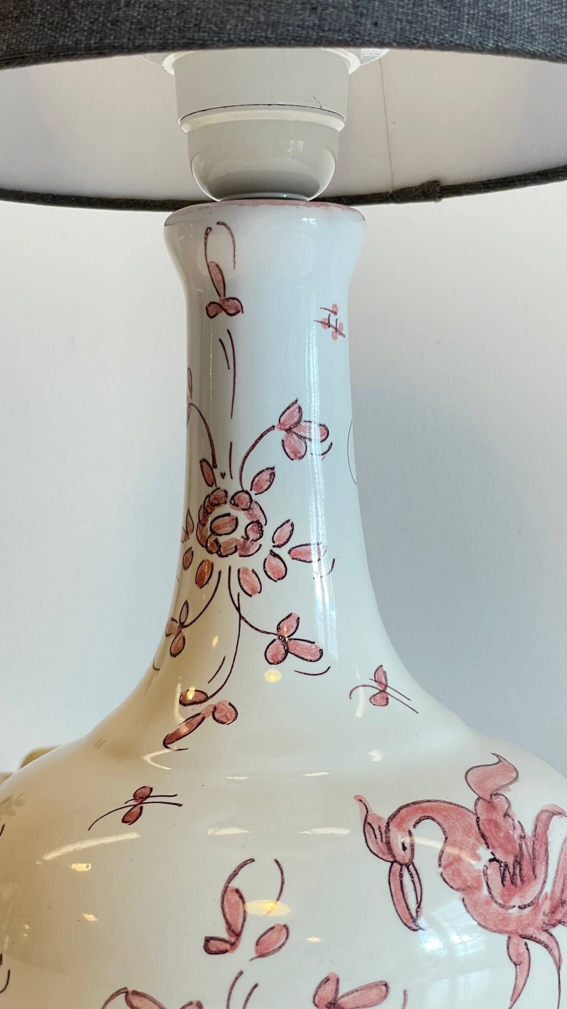 LAMP Faïencerie du MATET France Vintage