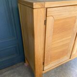 Elm sideboard Maison Regain circa 1970