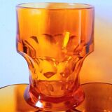 Verres ambrés Italie 1970