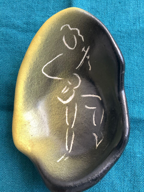 Lot 2 mini pièces Vallauris Vintage Collector