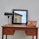 Danish Scandinavian desk in vintage teak 5 drawers, 1950s