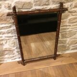 Bamboo mirror, 87 x 65cm
