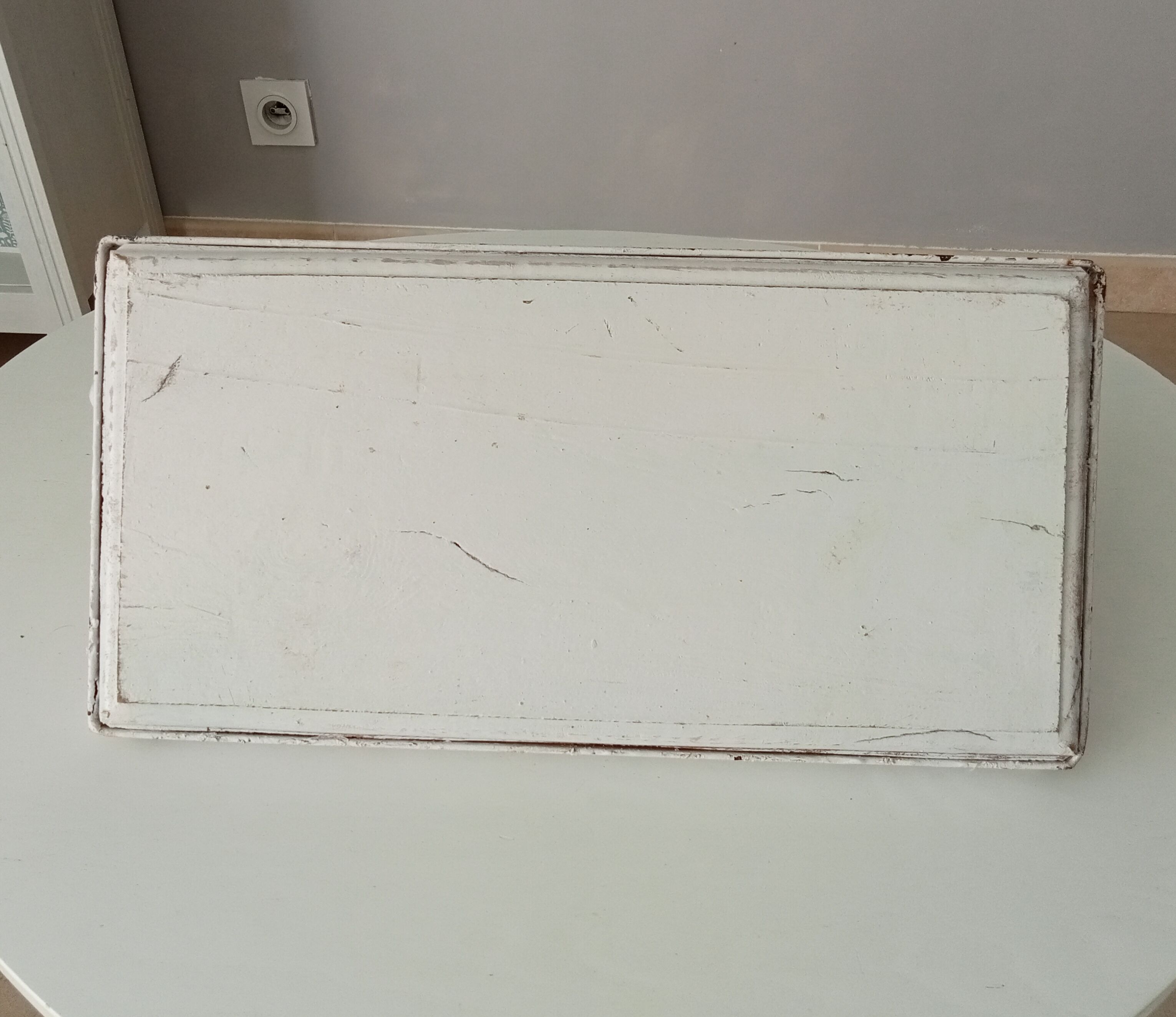 Old coat rack in cast iron and wood, 20s/30s