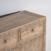 Antique pine sideboard with two drawers and two doors – China, circa 1930