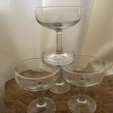 Cocktail champagne glasses