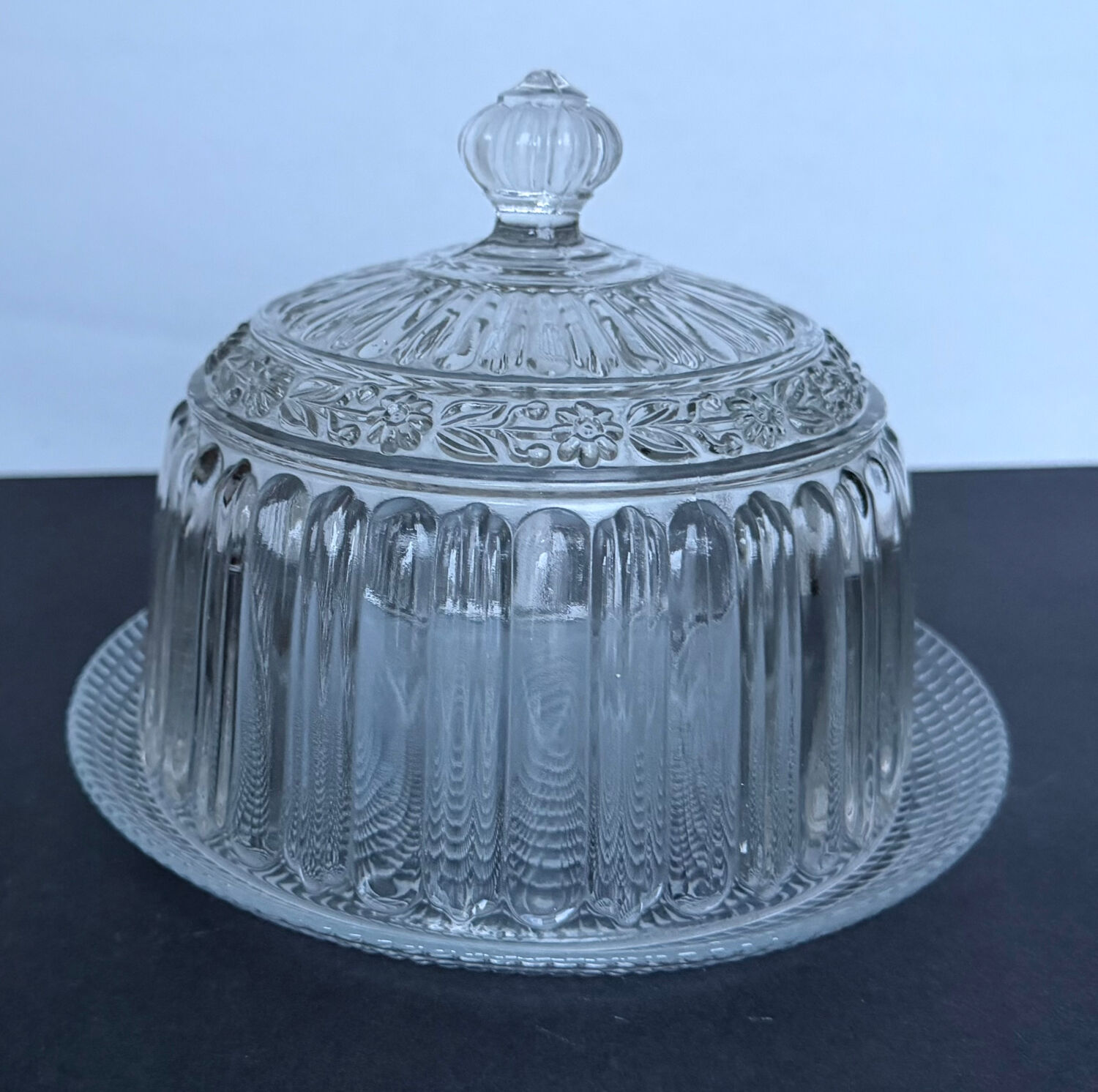 Vintage glass cloche