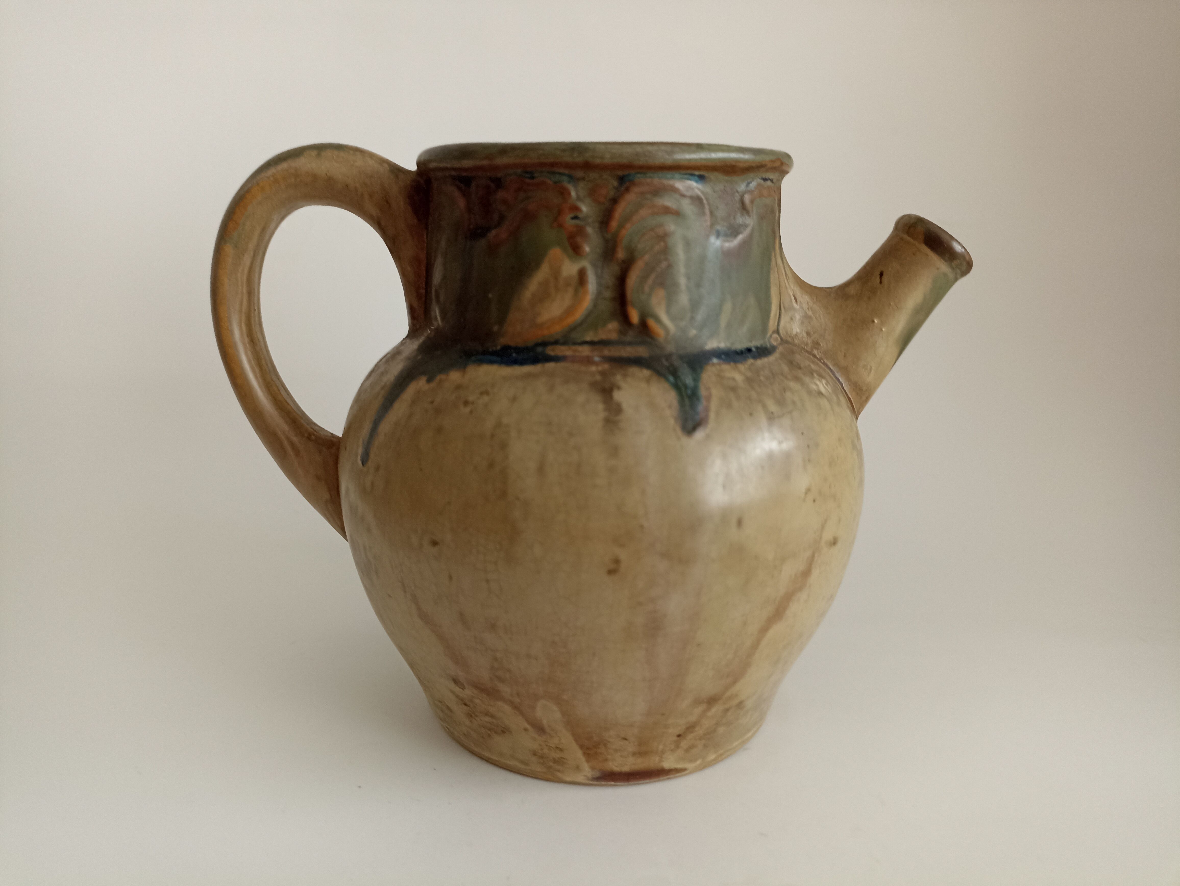 Pitcher roosters Denbac Art Deco