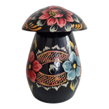 Wooden box vintage painted décor