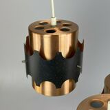 60s 70s lamp light ceiling lamp cascade lamp metal space age design