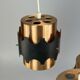 60s 70s lamp light ceiling lamp cascade lamp metal space age design