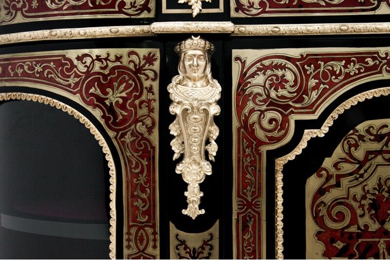 Boulle cabinet, France, circa 1860