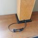 Vintage straw marquetry lamp