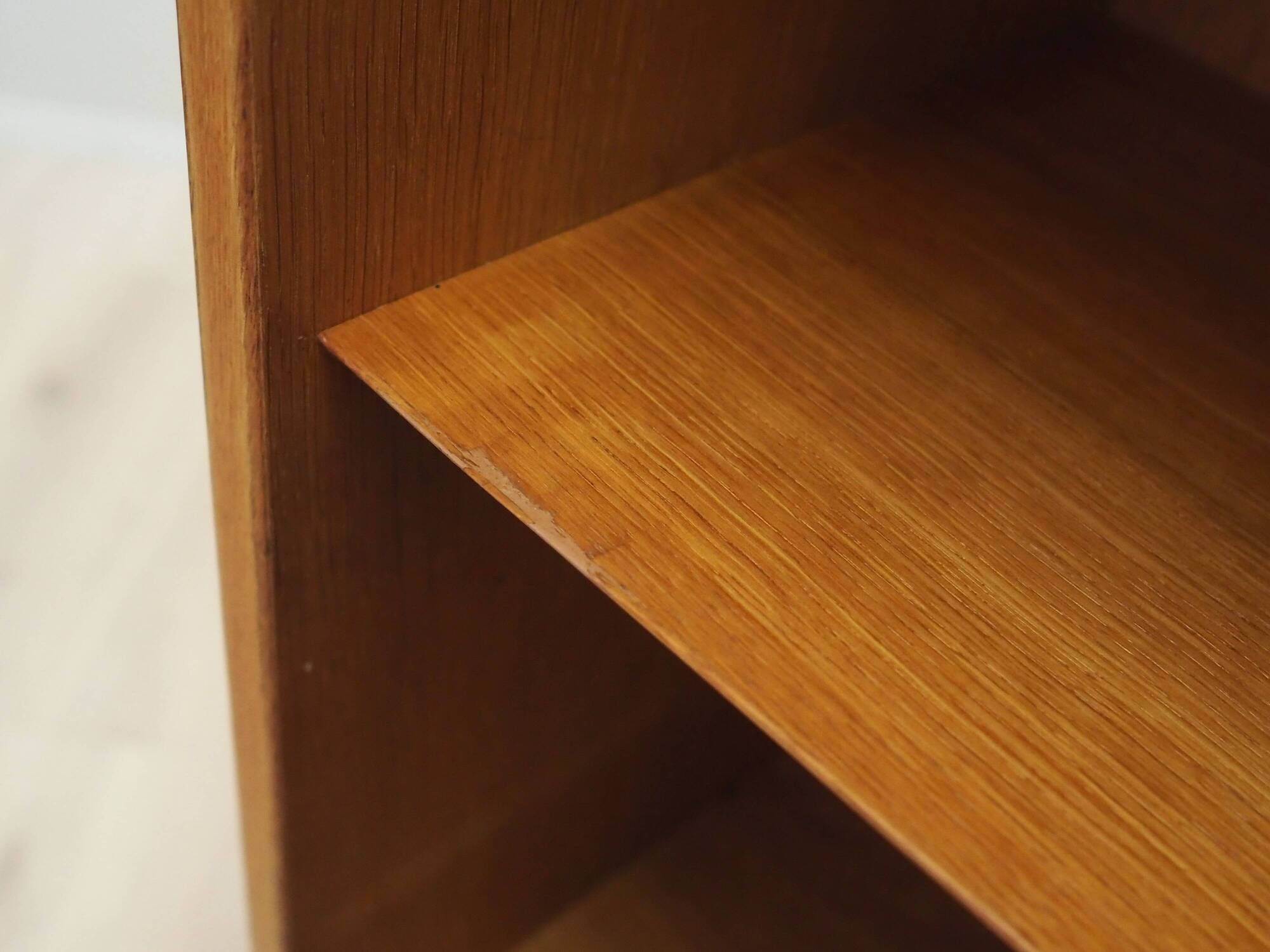 Ash bookcase, Danish design, 1970s, production: Hundevad