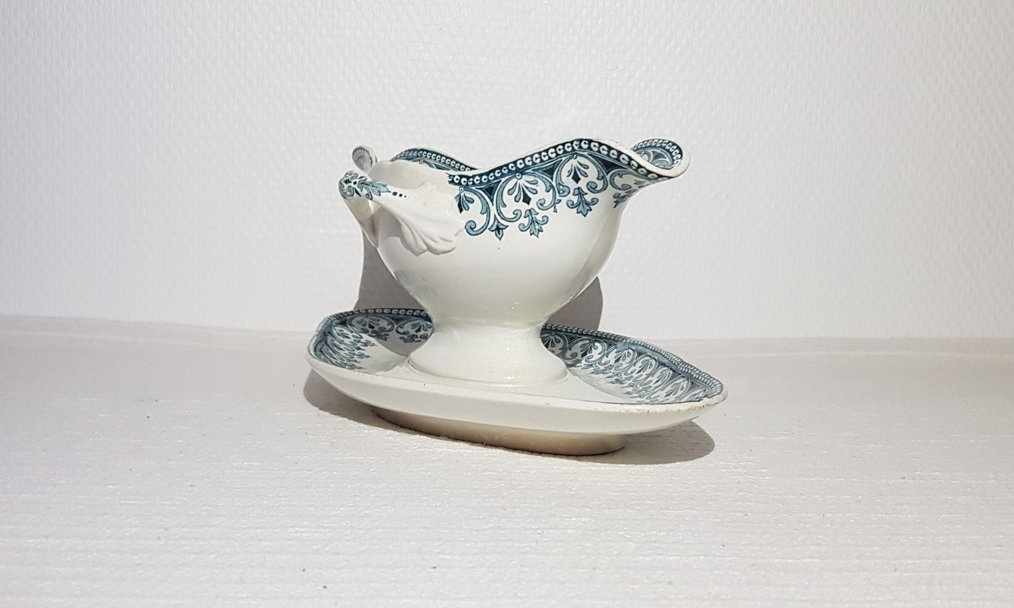 Badonviller earthenware sauce Turkish model, iron earth