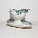 Badonviller earthenware sauce Turkish model, iron earth